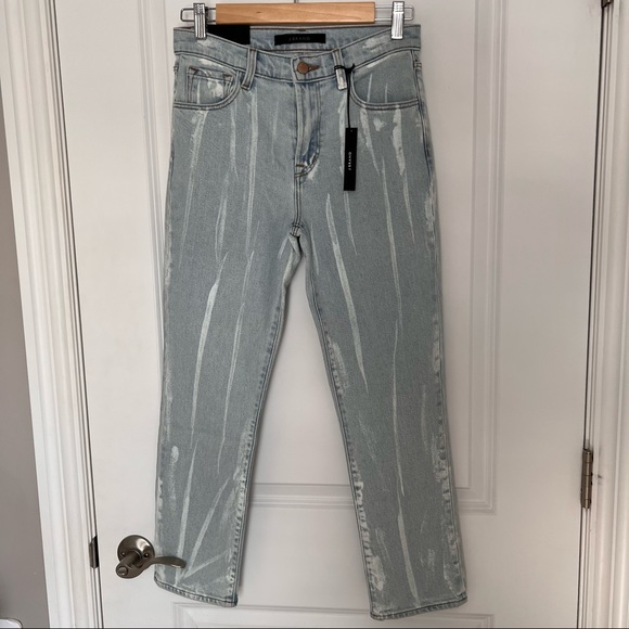 J Brand high rise crop cigarette jeans size 26 - Picture 8 of 12